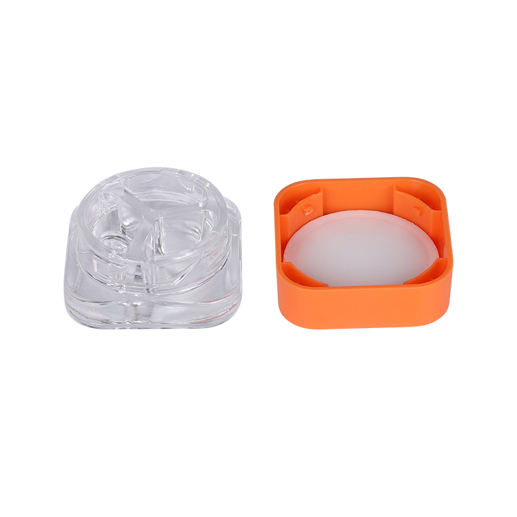 C003 9g Square Three Compartment CBD Wax Oil