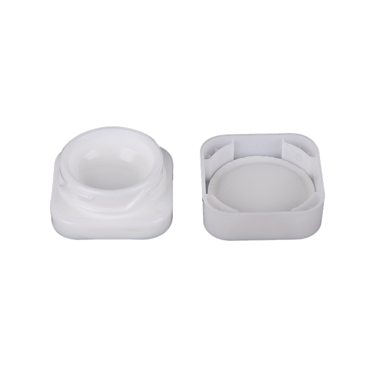 C007 9g Square White Glass CBD Wax Oi